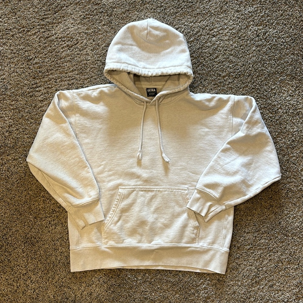 Aritzia TNA extra fleece boyfriend hoodie